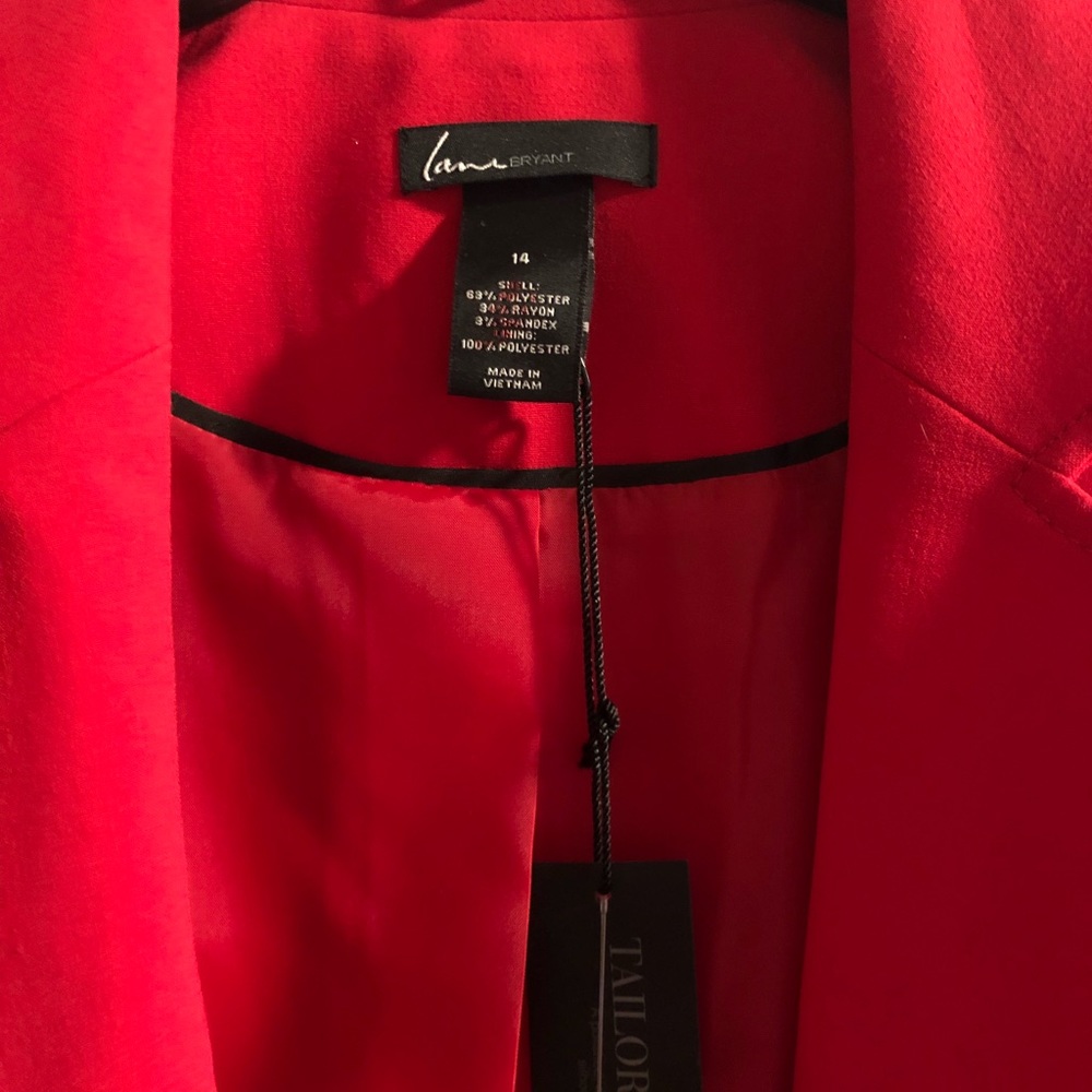 Red blazer